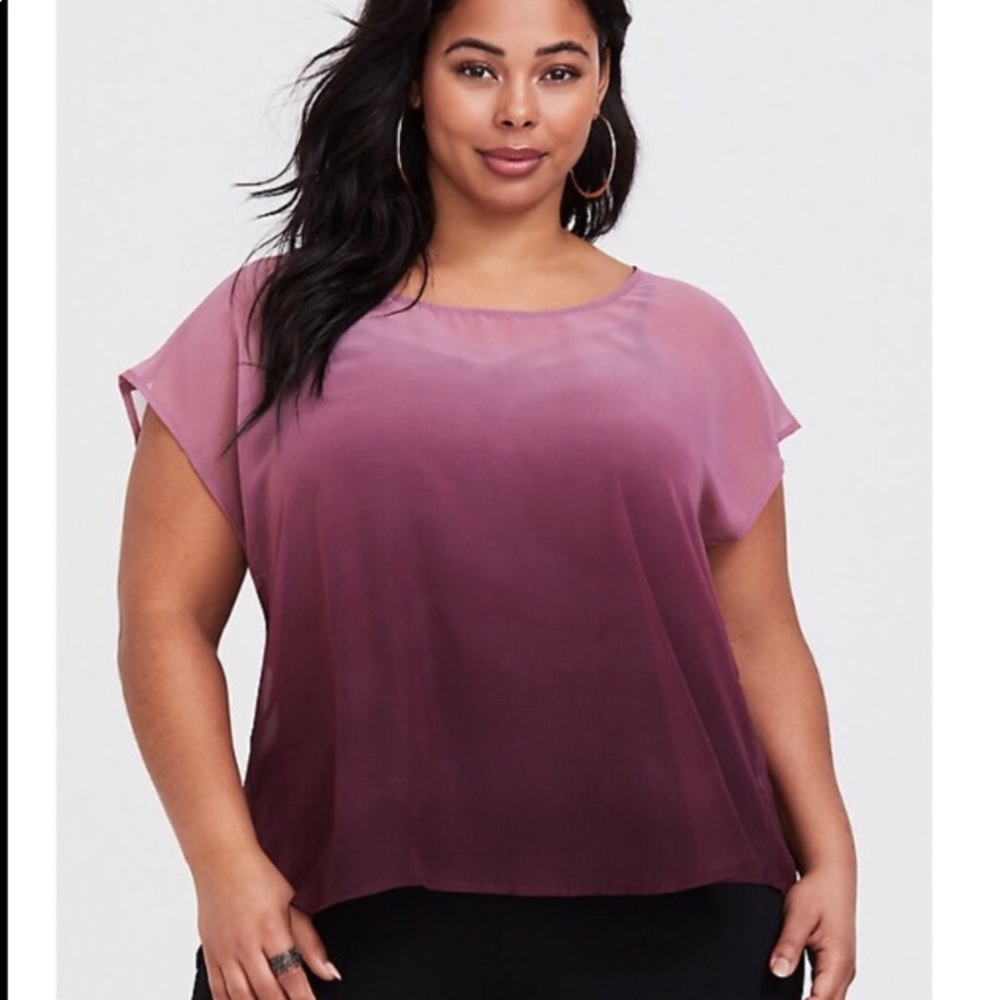 💗TORRID Ombré Blouse💗